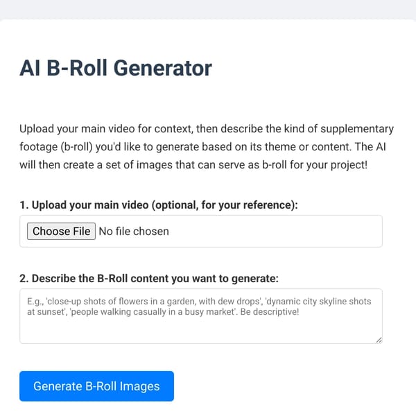 AI B-Roll Generator