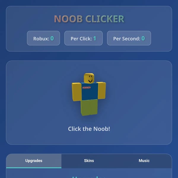 Noob Clicker