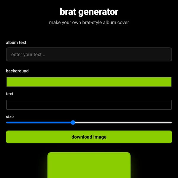 brat generator