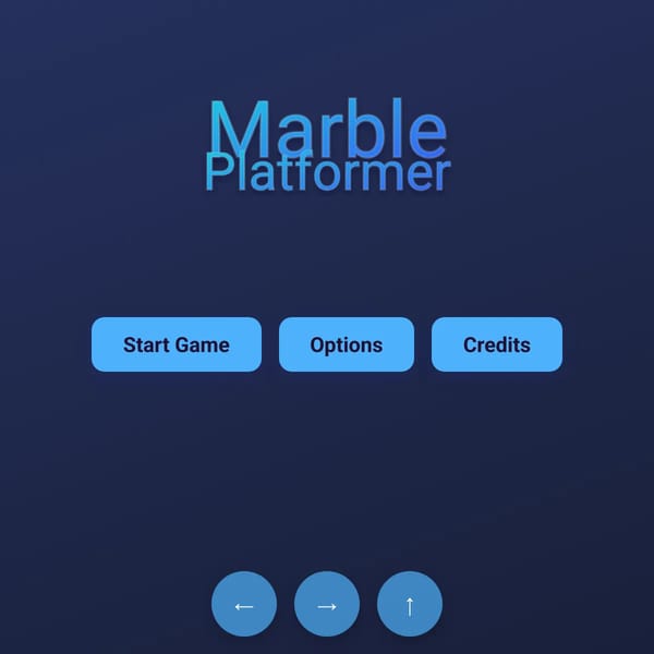 Marble Platformer: 2D/3D Switch