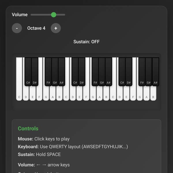 Piano Virtual