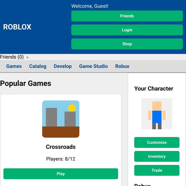 Old Roblox Tribute