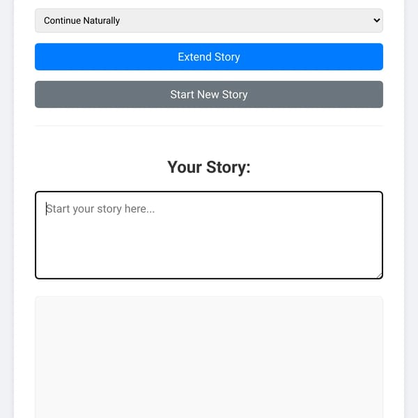 AI Storyteller