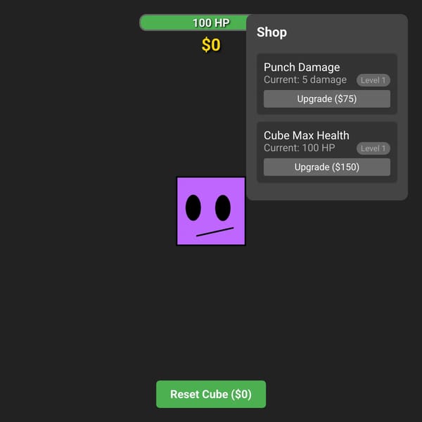 Punch the Cube!