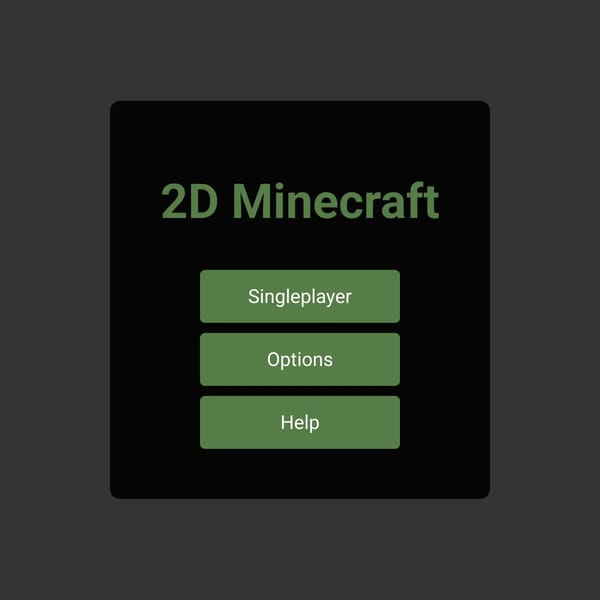 2D Minecraft