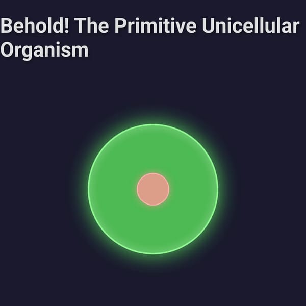 One-Celled Lifeform