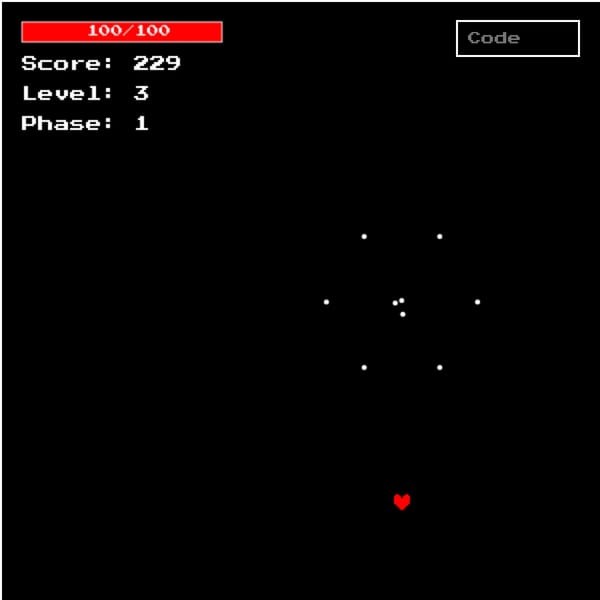 (Undertale Inspired) Leveled Difficulty Bullet Hell (LDBH)