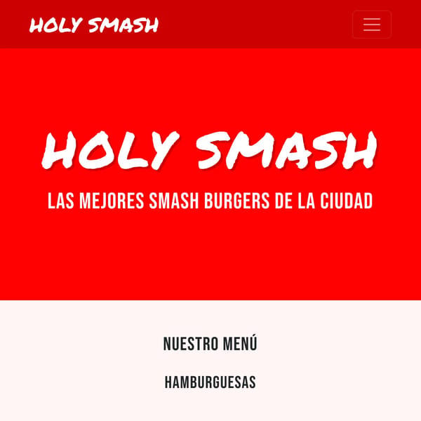 HOLY SMASH - Hamburguesas