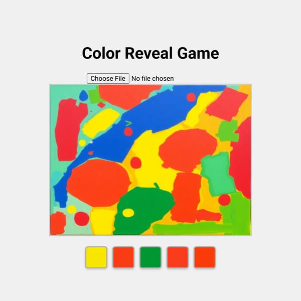 Color Reveal Game
