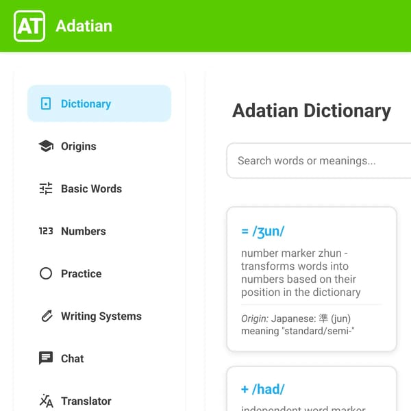 Learn Adatian