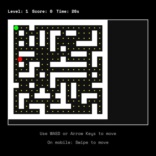 Dotman Maze Survival (Single Enemy)