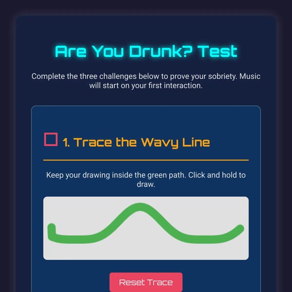 Drunk Test