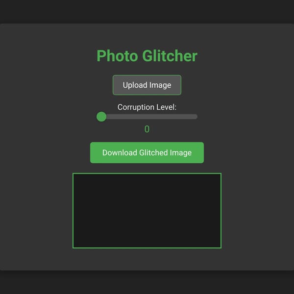 Photo Glitcher