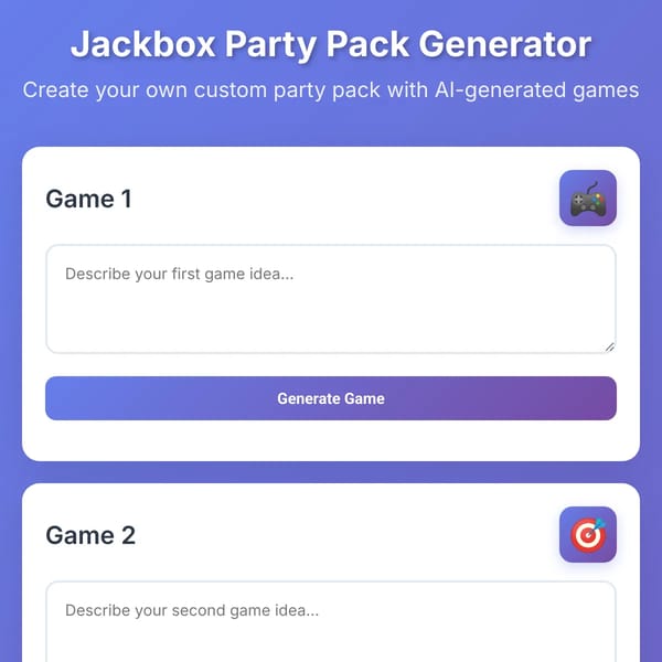 Jackbox Party Pack Generator