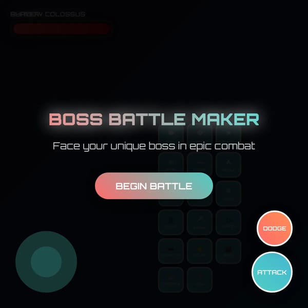 Boss battle maker EXTREME