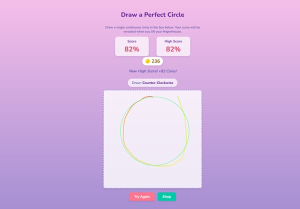 Draw a Perfect Circle