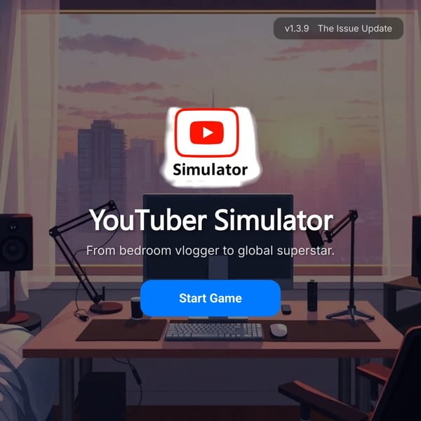 YouTuber Simulator Modded
