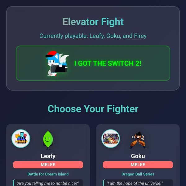 Elevator Fight [FUSION FOR SONIC]