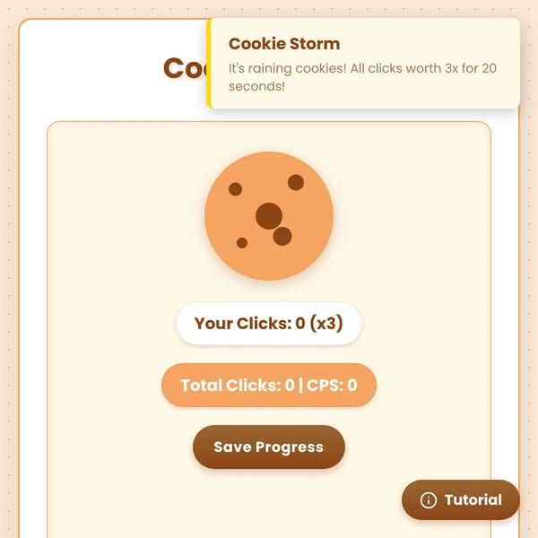 Cookie clicker 1.2