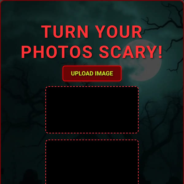 Scary Photo Booth