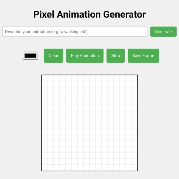 Pixel Animation Generator