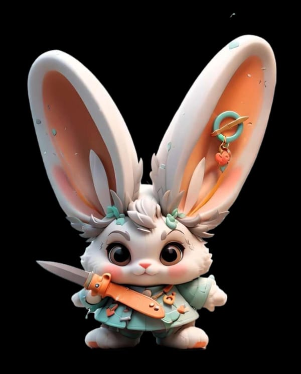 20 Questions with a Glitchy Rabbit