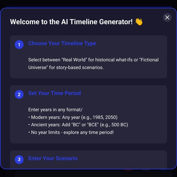 TimeWise - AI Timeline Generator