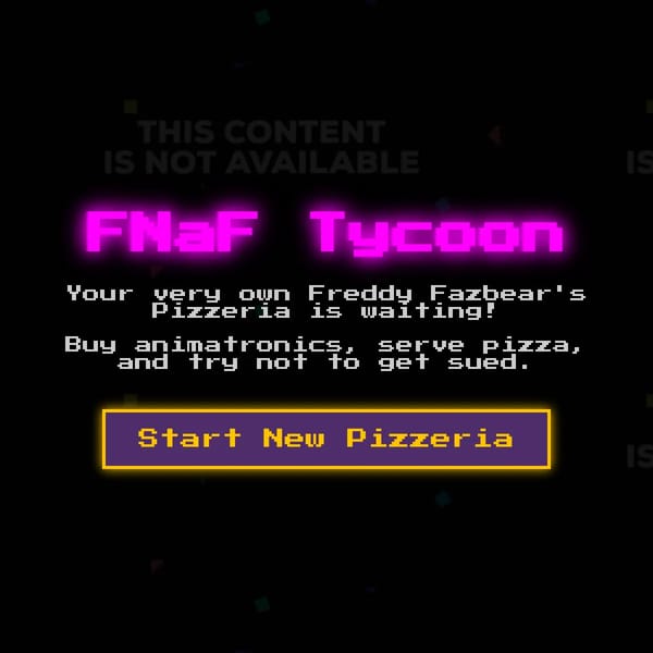 Fnaf tycoon