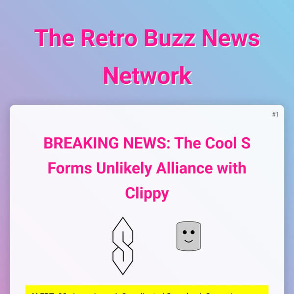 The Retro Buzz News Network