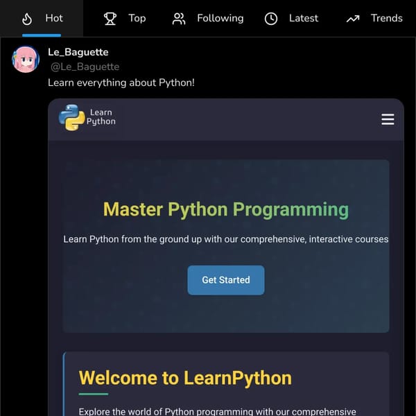 Simple Websim