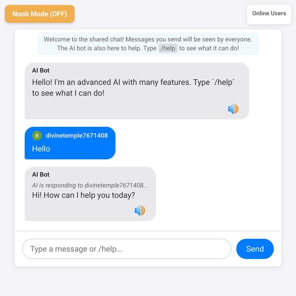 Multi-Talented AI Bot - Multiplayer
