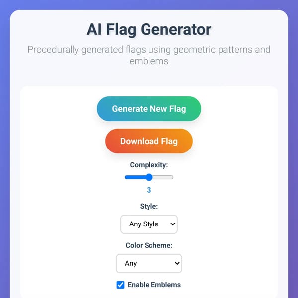 AI Flag Generator