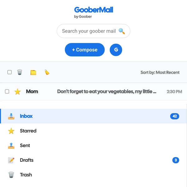 GMail (GooberMail)