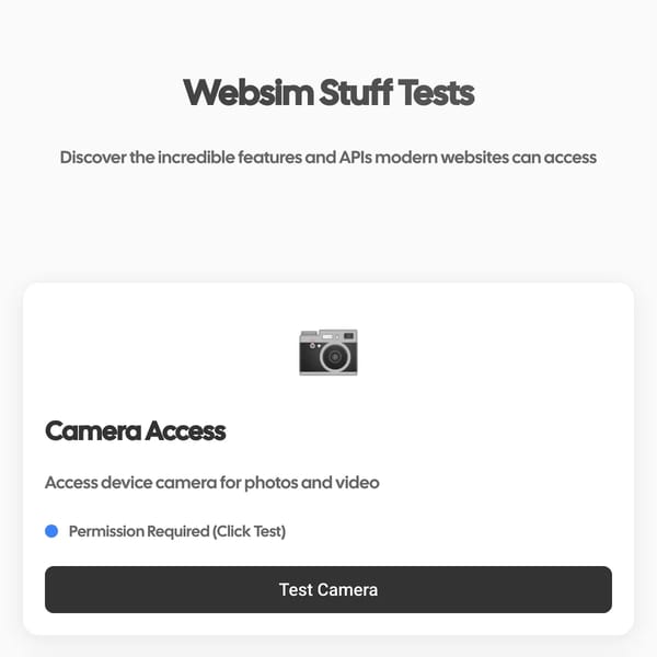 Websim stuff tests