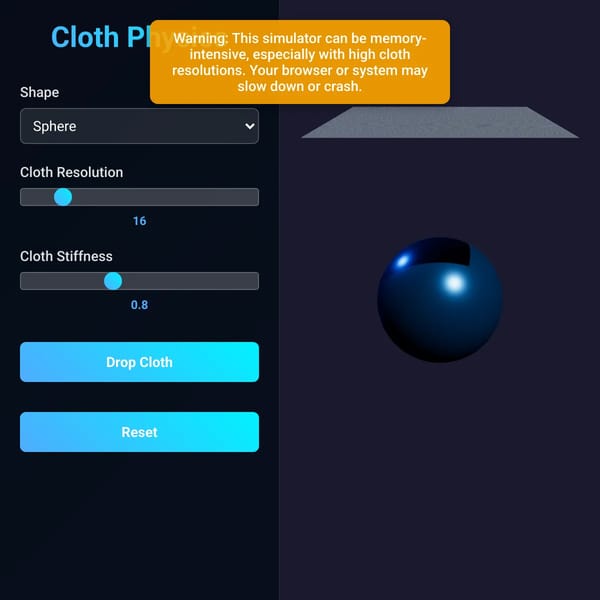 Realistic Cloth Physics