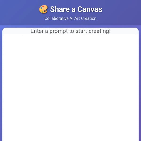 Share a Canvas, but the AI only generates every 5 seconds
