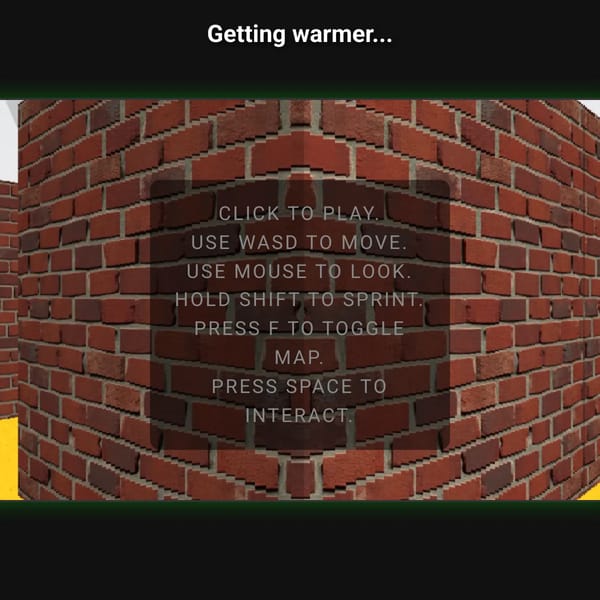 3D maze game