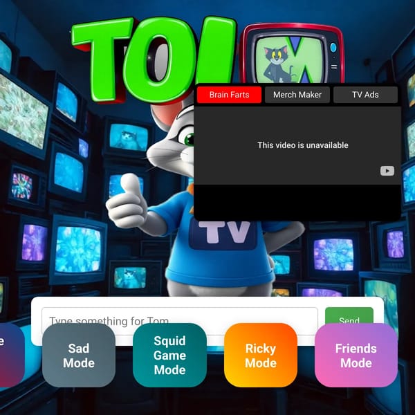 talking tom random edition 3 (Tom The TV Fan 2010)
