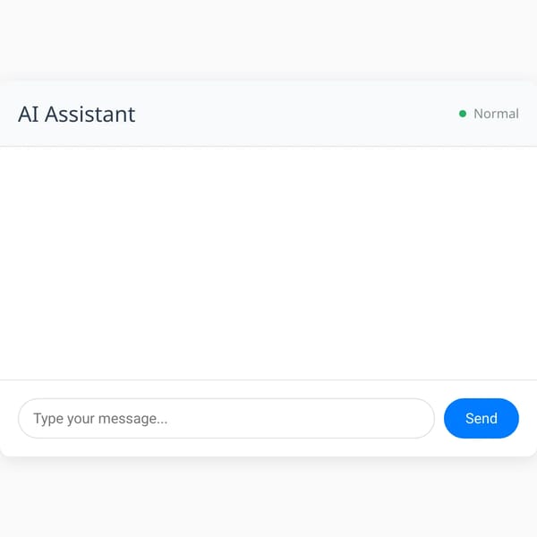 Panicking AI Chat