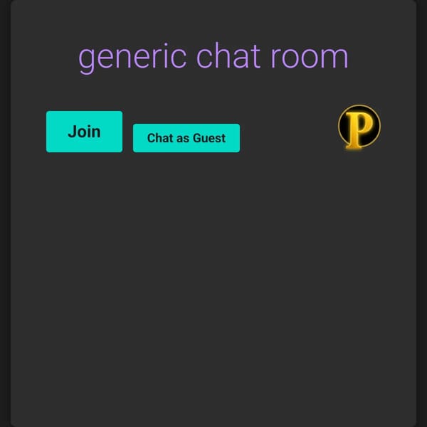[PREMIUM] generic chat room