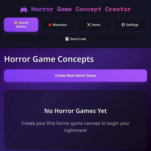Game Concept Creator