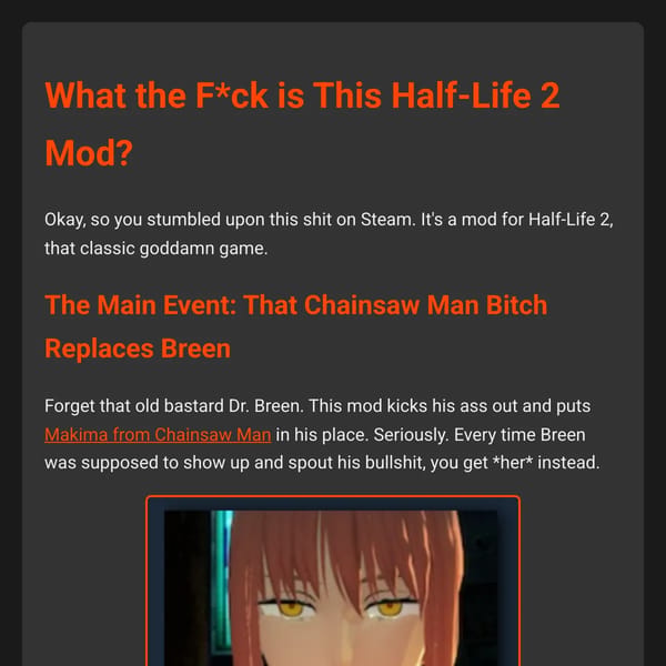 Chainsaw Man Breen Replacement Mod Wiki