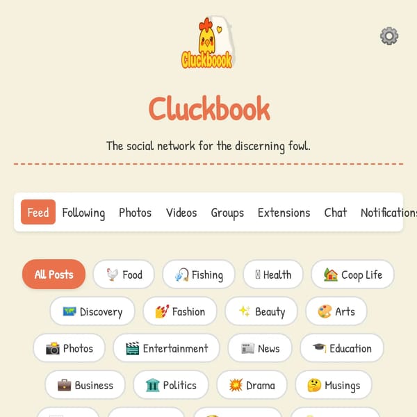 Facebook For Chickens