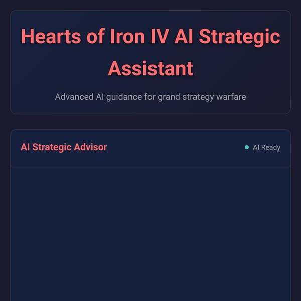 ask an ai to help you in hoi4