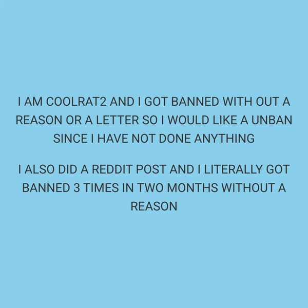 Websim banned me for no reason