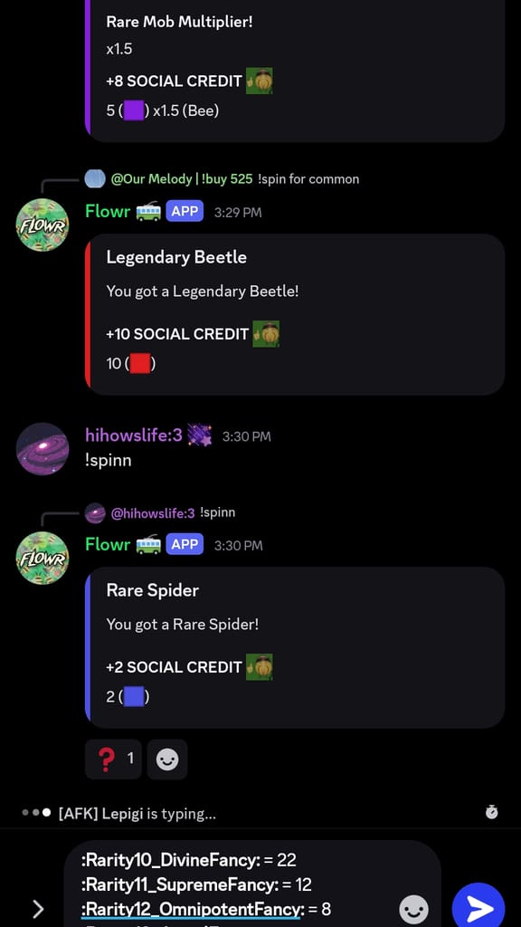 Spin for Credits