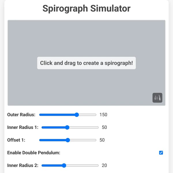 Spirograph Simulator