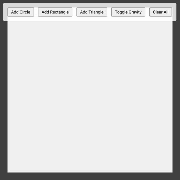 Interactive Physics Playground