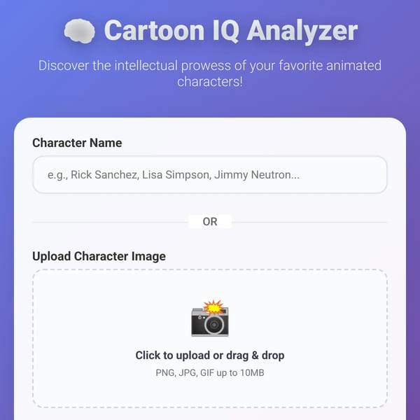 What’s your favorite cartoon character’s iq?