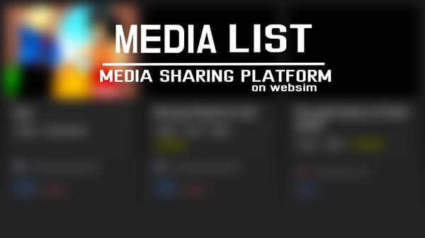 RELEASE - MediaList